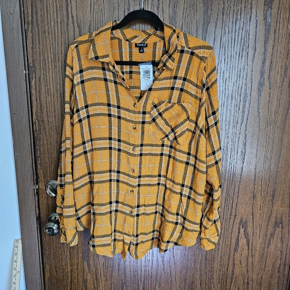 NWT Torrid Lizzie Flannel Size 1X - Picture 1 of 7